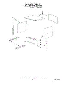 02 - Cabinet Parts parts for Whirlpool Microwave IBMS1456XB0 from AppliancePartsPros.com