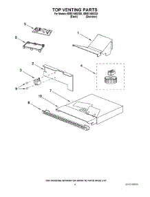 04 - Top Venting Parts parts for Whirlpool Microwave IBMS1456XS0 from AppliancePartsPros.com