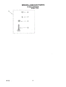10 - Miscellaneous, Lit / Optional parts for Whirlpool Washer 4LBR7255AQ0 from AppliancePartsPros.com
