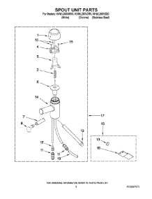 03 - Spout Unit Parts parts for Kitchenaid Hot Water Dispenser KHWL260VCR0 from AppliancePartsPros.com