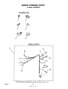 08 - Wiring Harness parts for Whirlpool Washer LA5300XPW2 from AppliancePartsPros.com