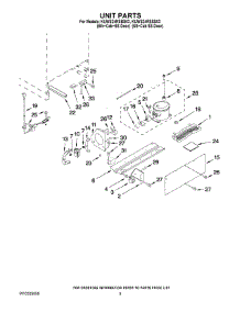 04 - Unit Parts parts for Kitchenaid Wine Cooler KUWS24RSSS03 from AppliancePartsPros.com