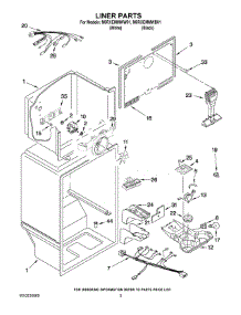 02 - Liner Parts parts for Whirlpool Refrigerator M0RXEMMWW01 from AppliancePartsPros.com