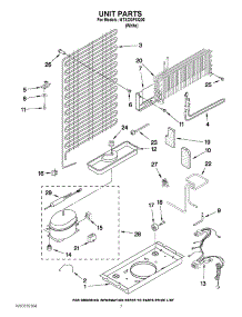 04 - Unit Parts parts for Whirlpool Refrigerator I4TXCGFXQ00 from AppliancePartsPros.com