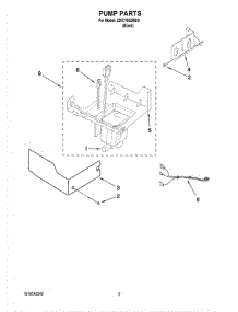 03 - Pump Parts parts for Whirlpool Ice Maker ZDIC150ZBBD from AppliancePartsPros.com