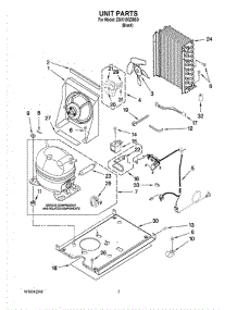 05 - Unit Parts parts for Whirlpool Ice Maker ZDIC150ZBBD from AppliancePartsPros.com