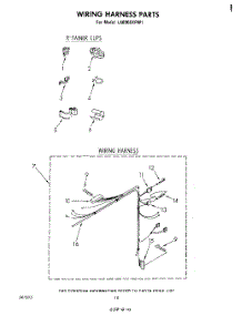 08 - Wiring Harness parts for Whirlpool Washer LA6000XPW1 from AppliancePartsPros.com