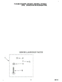 03 - Miscellaneous parts for Whirlpool Washer LSR7233BG1 from AppliancePartsPros.com