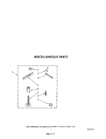05 - Miscellaneous parts for Whirlpool Washer LA8200XWW0 from AppliancePartsPros.com