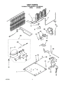 06 - Unit, Lit / Optional parts for Kitchenaid Refrigerator KTRD18KDAL01 from AppliancePartsPros.com