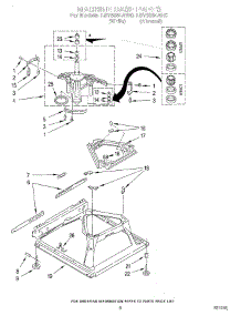 06 - Machine Base parts for Whirlpool Washer LSV6234AN0 from AppliancePartsPros.com