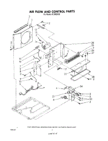 03 - Air Flow And Control parts for Whirlpool Air Conditioner AC0802XS0 from AppliancePartsPros.com
