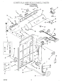 02 - Controls And Rear Panel parts for Whirlpool Washer 6LSC8255EQ1 from AppliancePartsPros.com