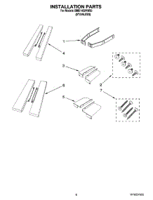 06 - Installation Parts parts for Whirlpool Microwave IBMS1450VMS0 from AppliancePartsPros.com