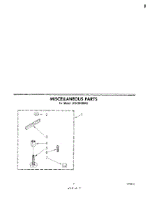 05 - Miscellaneous parts for Whirlpool Washer LA5430XMW3 from AppliancePartsPros.com
