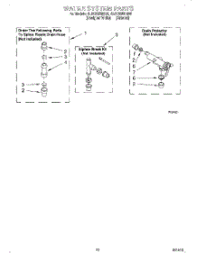 07 - Water System parts for Whirlpool Washer 4LSC8255BN4 from AppliancePartsPros.com