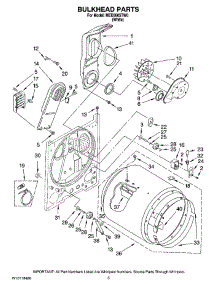 03 - Bulkhead Parts, Optional Parts (Not Included) parts for Maytag Dryer MED5805TW0 from AppliancePartsPros.com
