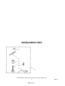 05 - Miscellaneous parts for Whirlpool Washer LA5000XPW3 from AppliancePartsPros.com