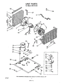 02 - Section parts for Whirlpool Air Conditioner AHFE1440 from AppliancePartsPros.com