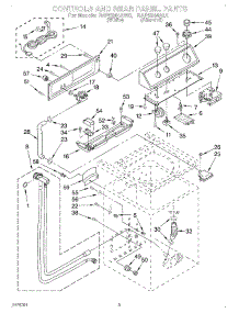 02 - Controls And Rear Panel parts for Whirlpool Washer RAP5244AW0 from AppliancePartsPros.com