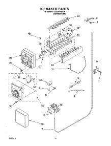 12 - Icemaker Parts, Parts Not Illustrated parts for Whirlpool Refrigerator SS25HFXMS00 from AppliancePartsPros.com