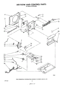 04 - Air Flow And Control parts for Whirlpool Air Conditioner AC0752XM2 from AppliancePartsPros.com