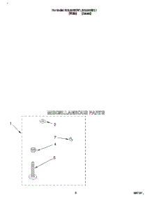 04 - Miscellaneous parts for Whirlpool Washer RAL6245BL1 from AppliancePartsPros.com