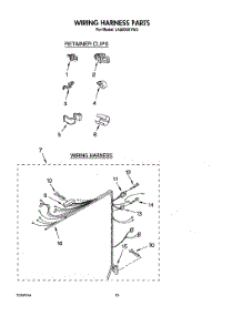 09 - Wiring Harness parts for Whirlpool Washer LA9300XYG0 from AppliancePartsPros.com