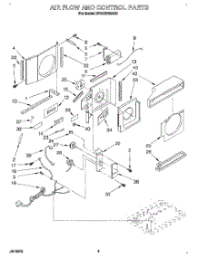 03 - Air Flow And Control parts for Whirlpool Air Conditioner BPAC0700AS0 from AppliancePartsPros.com