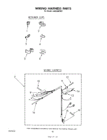 08 - Wiring Harness parts for Whirlpool Washer LA5550XPW7 from AppliancePartsPros.com