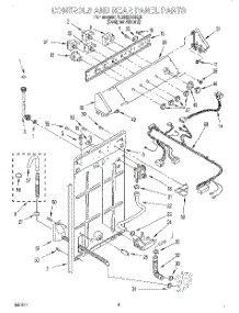 02 - Controls And Rear Panel parts for Whirlpool Washer 7LSR9245HZ0 from AppliancePartsPros.com