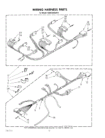 09 - Wiring Harness parts for Kitchenaid Washer KAWE900SWH1 from AppliancePartsPros.com