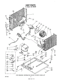03 - Unit parts for Whirlpool Air Conditioner ALF24040 from AppliancePartsPros.com
