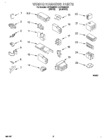 07 - Wiring Harness parts for Whirlpool Washer LSP9355BW1 from AppliancePartsPros.com