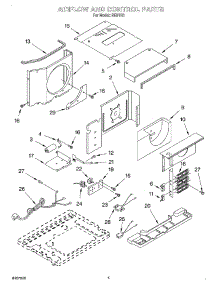 03 - Air Flow And Control parts for Whirlpool Air Conditioner RE81K0 from AppliancePartsPros.com
