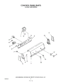 04 - Control Panel parts for Kitchenaid Washer KAWE760WWH0 from AppliancePartsPros.com