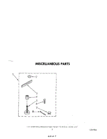 05 - Miscellaneous parts for Whirlpool Washer LA7700XPW5 from AppliancePartsPros.com