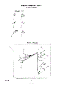 08 - Wiring Harness parts for Whirlpool Washer LA5300XSW1 from AppliancePartsPros.com