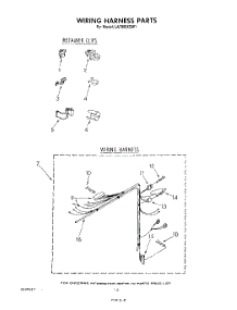 08 - Wiring Harness parts for Whirlpool Washer LA7800XSW1 from AppliancePartsPros.com