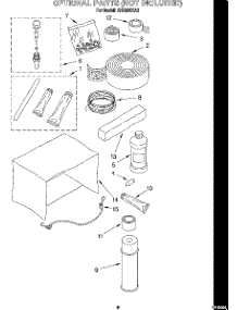 04 - Optional parts for Whirlpool Air Conditioner AR0500XA2 from AppliancePartsPros.com