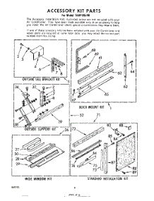 04 - Section parts for Whirlpool Air Conditioner 1AHF10590 from AppliancePartsPros.com