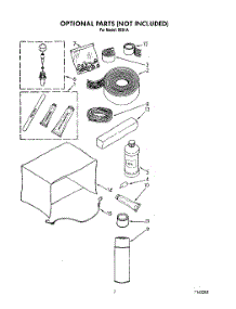 05 - Optional parts for Whirlpool Air Conditioner RE81A from AppliancePartsPros.com