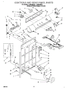 02 - Controls And Rear Panel parts for Whirlpool Washer LLR9245DQ0 from AppliancePartsPros.com