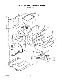 03 - Airflow And Control parts for Whirlpool Air Conditioner R1012 from AppliancePartsPros.com