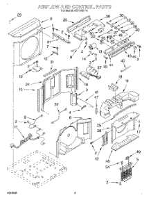 02 - Airflow And Control parts for Whirlpool Air Conditioner ACR124XD1 from AppliancePartsPros.com