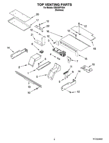 05 - Top Venting Parts, Optional Parts parts for Whirlpool Oven IBD550PRS04 from AppliancePartsPros.com