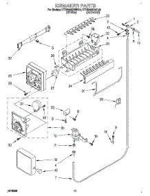 07 - Icemaker parts for Kitchenaid Refrigerator KTHS20MBAL00 from AppliancePartsPros.com
