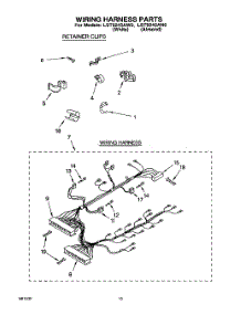 08 - Wiring Harness parts for Whirlpool Washer LST9245AN0 from AppliancePartsPros.com
