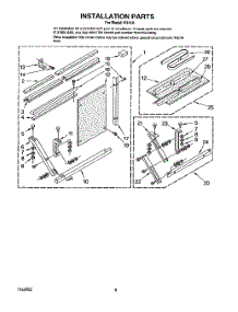 06 - Installation parts for Whirlpool Air Conditioner R141A from AppliancePartsPros.com