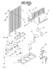 04 - Unit Parts parts for Whirlpool Refrigerator IT18DKXSQ00 from AppliancePartsPros.com